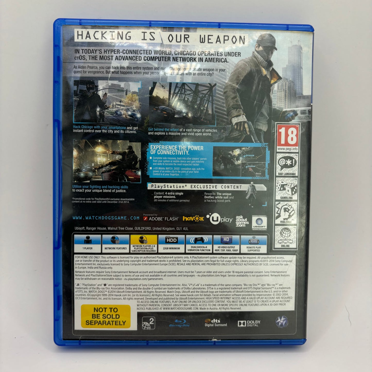 Watch Dogs PS4