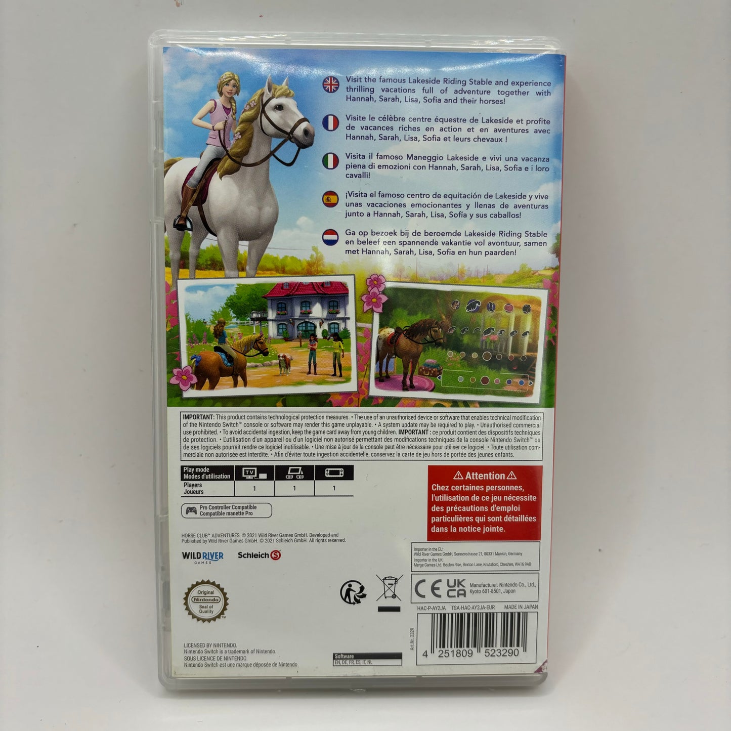 Horse Club Adventures Nintendo Switch